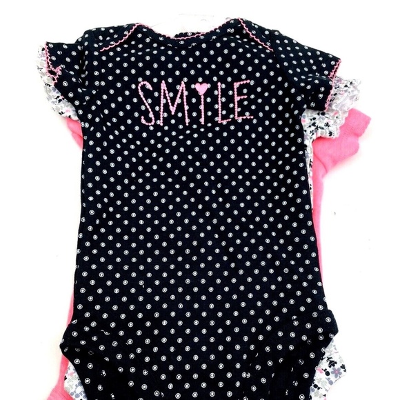 3 Pack Baby Girl Cami Bodysuit Set Soft Cotton Sleeveless Strap Bodysuits main image 1